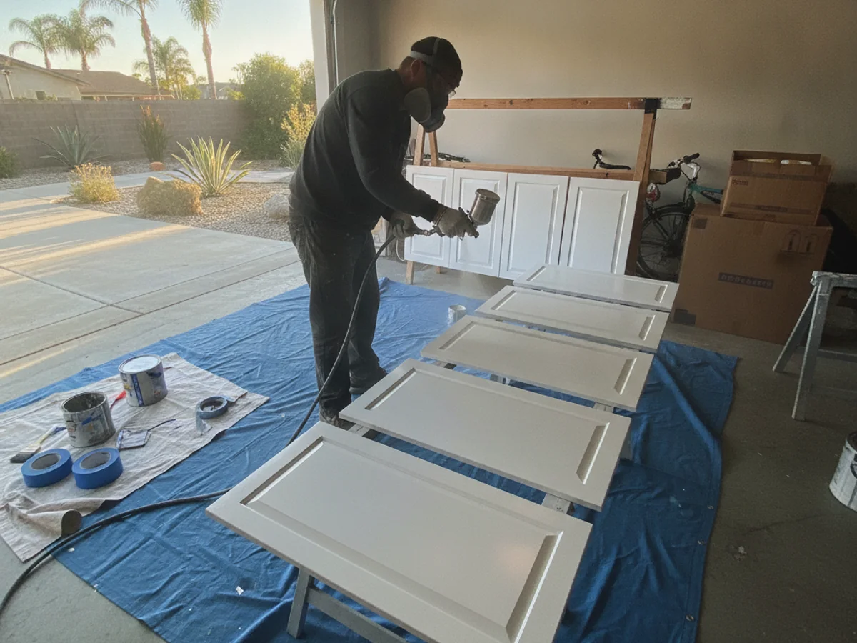 Kitchen Cabinet Painting in San Jose, CA